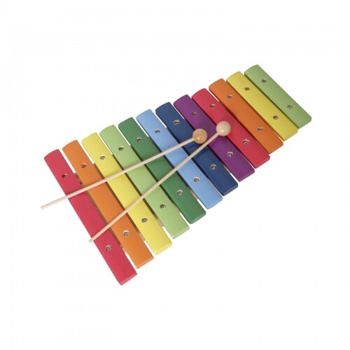 Xylophone bois multicolore - en,