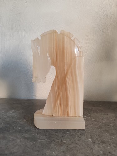 Statue cheval fait main - de, en
