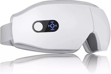 REMARKABLE GOODZ REVEYEVE EYE MASSAGER HEAT SMART EYE MASK FOR RELAX EYE - WHITE