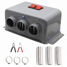 Chauffage 3 Trous 800W Pour Voiture Camion Bus Caravane Fourgon Caravane