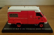 Vintage car 1/43 Renault B 70.35 D 4x4 van fire series