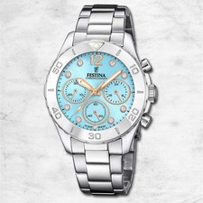 Montre Femme Festina En Acier
