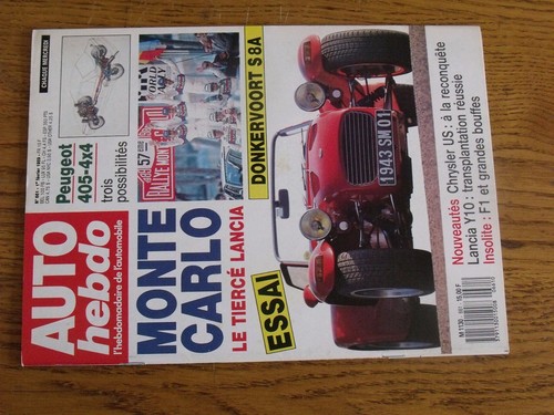 Revue auto hebdo - $$$,