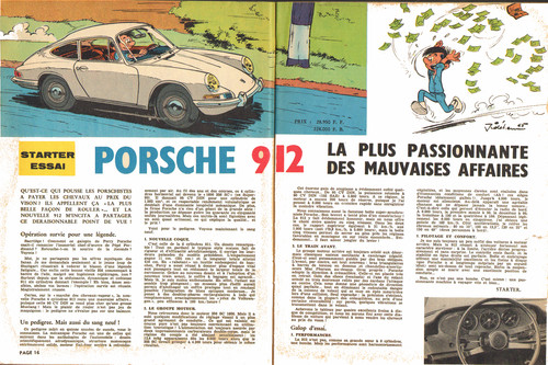 Reportage porsche 912 - porsche, "