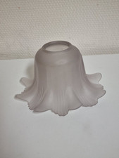 TULIPE/ABAT-JOUR EN VERRE