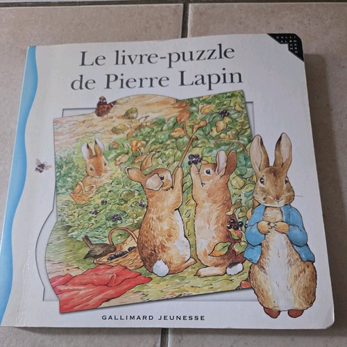 Livre puzzle pierre lapin - puzzle,