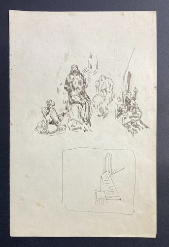 Marcel lenoir dessin etude - dessin, "etude