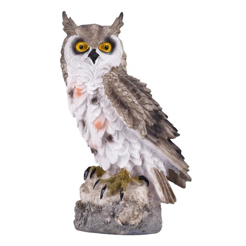 Jolie statue hibou - de,