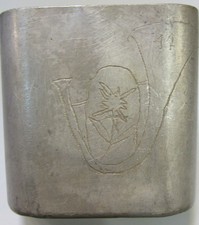 Engraved quarter of the 11th Alpine Fighter Battalion Battle of the Alps 1944/1945