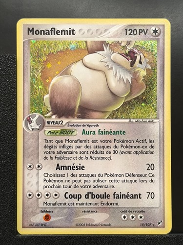 Carte pokémon monaflemit - carte,