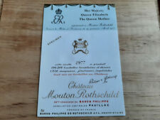 étiquette vin chateau Mouton