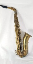 Vintage Brass Diplomat by G. Schirmer Co. NY-LA USA Alto Saxophone 