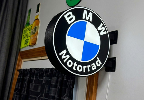 Enseigne lumineuse bmw - enseigne,