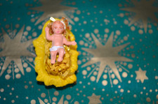 Crèche Noël Vintage  -