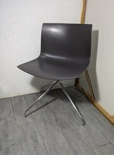 Arper Catifa Italy Modern Swivel Plastic Chrome Metal Chair B