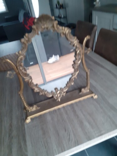 Ancien miroir coiffeuse - miroir, de