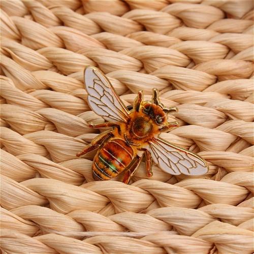 Bijou abeille emaillée - bijou,