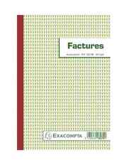 EXACOMPTA Réf 13279E MANIFOLD FACTURES 21X14,8CM 50 FEUILLETS TRIPLI AUTOCOPIANT