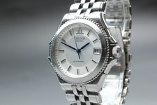 Exc+5 Seiko Credor Pacifique 8L75-0A40 Auto 40mm Silver Date Men's Watch Japan