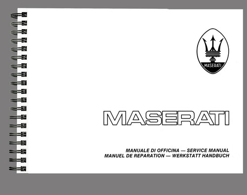 Manuel atelier maserati - d'atelier,