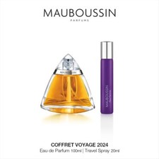 Parfum Mauboussin - Coffret Voyage Pour Femme - Eau de Parfum 100ml + 20ml