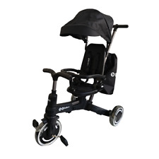 Enfants Bébé Tricycle Poussette BaBorn Bella 7in1 Entièrement Pliable Solde Noir