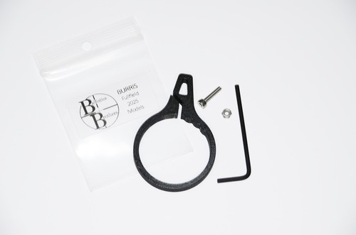 Carbon fiber scope throw lever - carbon,
