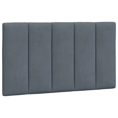 Coussin tête lit gris 90cm - de,