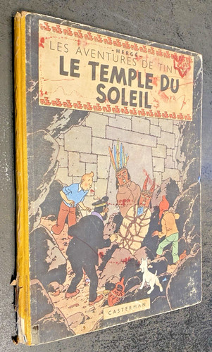 Tintin temple du - temple, soleil