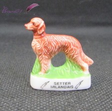 Feve Dog Breeds Dog Edition Atlas "The Irish Setter" Hunting #A20