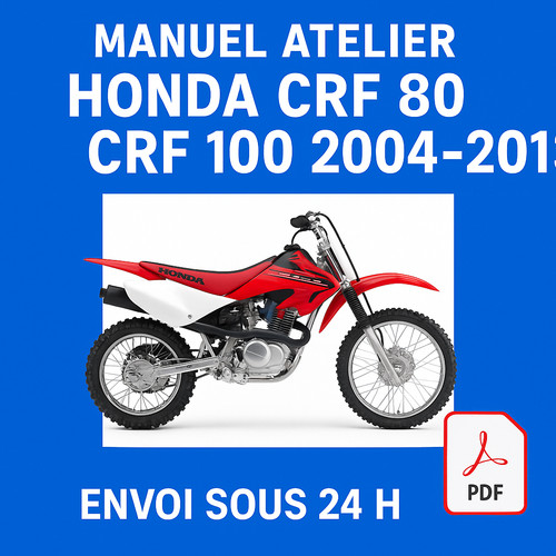 Manuel atelier honda crf - manuel,