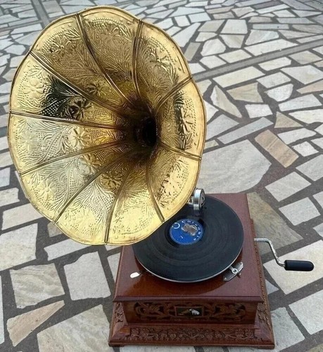 Ancien gramophone hmv - ancien,