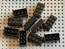 10 x brique 2x4 noir LEGO