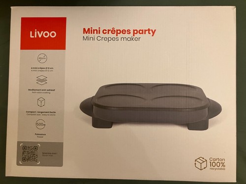 Crêpière livoo 1500w - crêpière,
