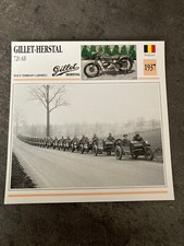CARTE FICHE MOTO collection