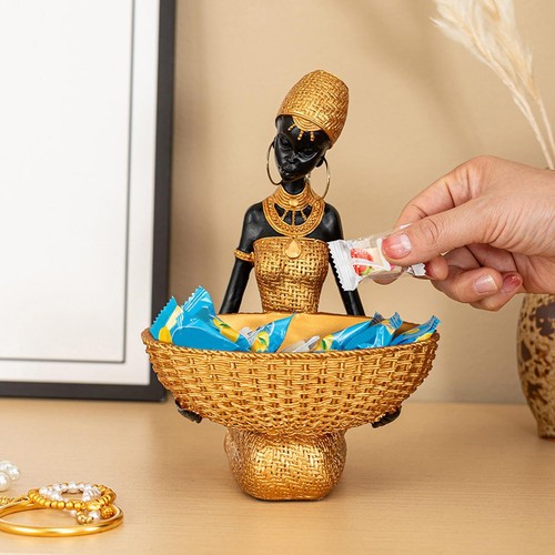 Figurine femme africaine - de,