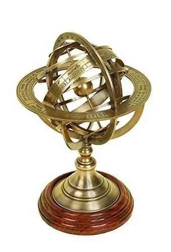 Ancien globe terrestre