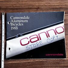 Vtg 1988 CANNONDALE Bicycles Catalog SR2000 Black Lightning ST1000 SM900 SR1000