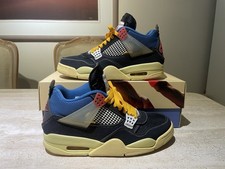 Air Jordan 4 Union Off Noir Size 9.5 Pre Owned
