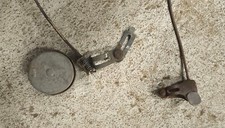 * sonnette type tourbillon a frottement sur roue velo de collection ancetre