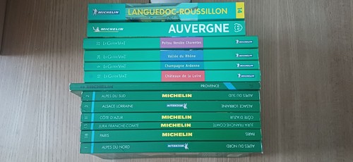 Lot guide vert michelin - guide,