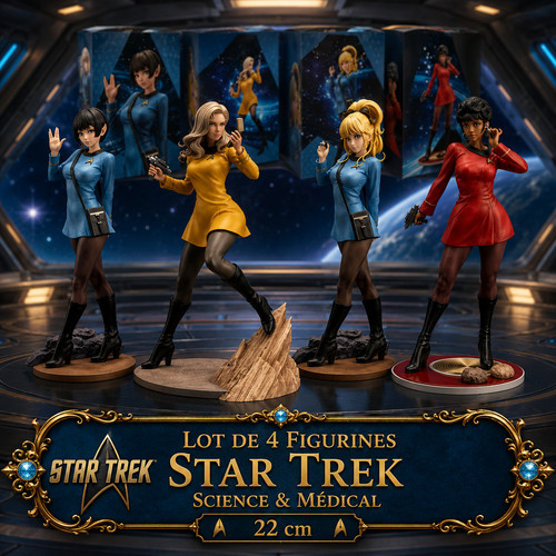 Lot figurines star trek - 🖖,