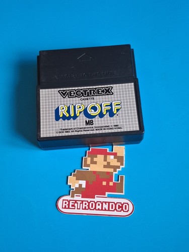 Vectrex jeu original rip - rip, off