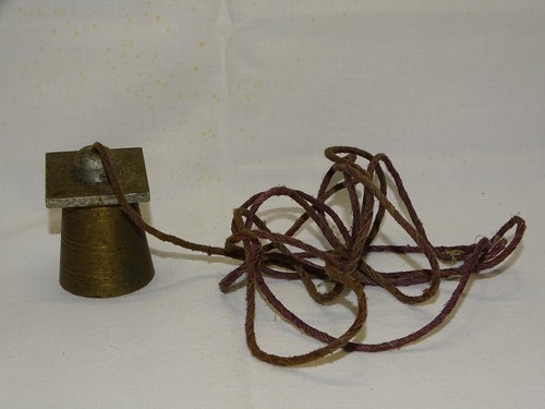 Ancien fil plomb en bronze - plomb,