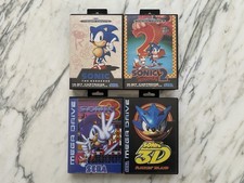 Lot Sonic 1 | 2 | 3 | 3D SEGA MegaDrive