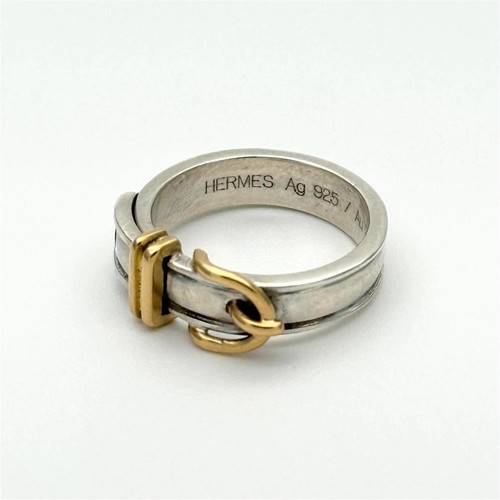 Bague motif ceinture hermes - bague,