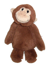 9.5" Aurora BEAU Monkey Brown Lopsie Lulu Soft Plush Stuffed Animal