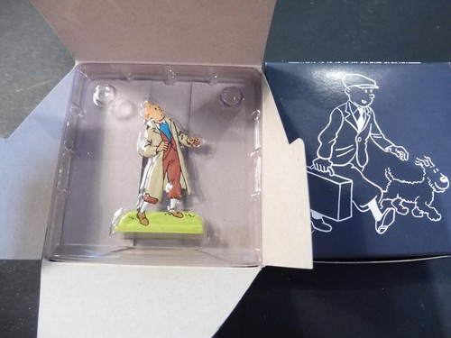 Hergé figurine métal - mÉtal, tintin