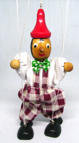 Marionnette pinocchio ancienne - marionnette,