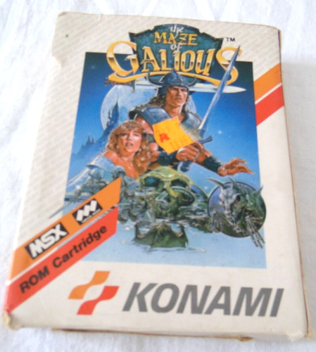Konami the maze galious - the, msx